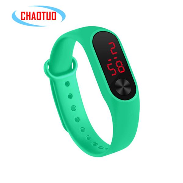 

led smart fashion sports student lovers watch silicone bracelet