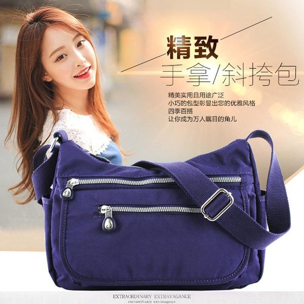 

durable women canvas casual handbag oxford waterproof shoulder messenger bags high-capacity handbags female crossbody bolsa