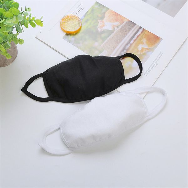 

cycling wearing anti-dust cotton mouth face mask mask man woman black white fashion