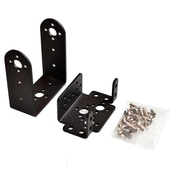 

one 2 dof slope pan & tilt servos sensor mount kit for robot arduino mg995 b