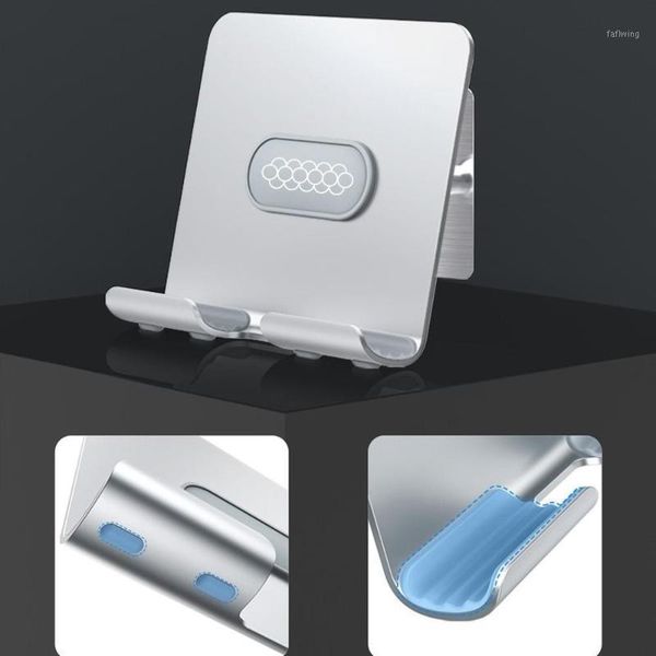

tablet pc stands hole metal phone holder wall mount universal bracket multi angle adjustable stand1