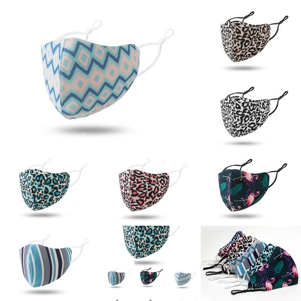 

uiimbu creativity leopard masks popular women dust-proof breathable sunscreen washable face mask reusable dhl 8 n
