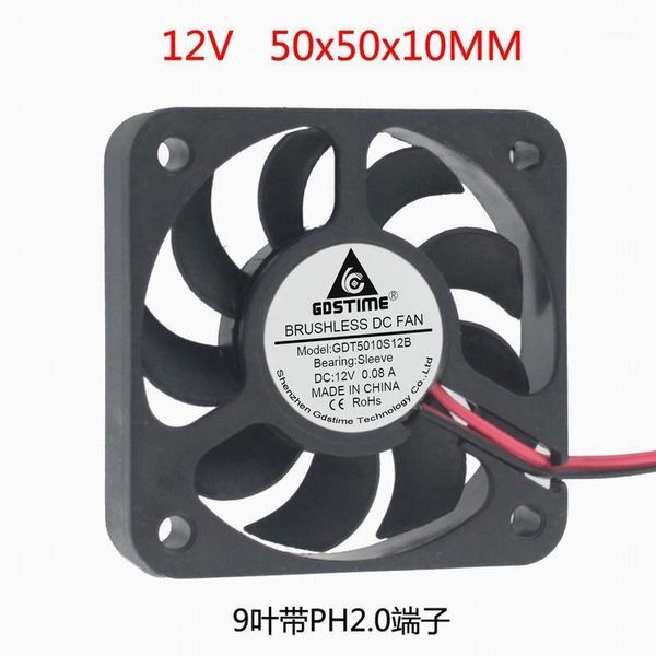 

dc 12v 5cm 50mm 50x50x10 5 cm cm brushless cooling fan1