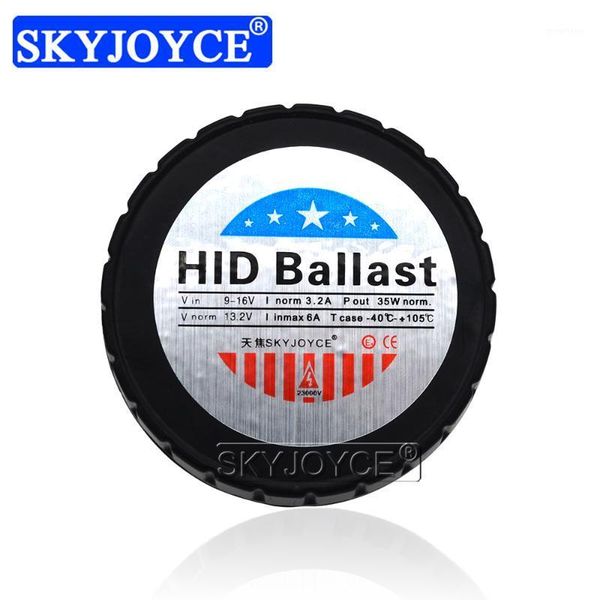 

skyjoyce new ac 12v 35w 55w hid round ballast all in one car headlight round hid ballast for h1 h7 h11 3 4 55w auto kit1