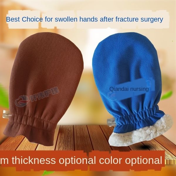 

warm windproof fracture stroke rehabilitation hemiplegia hand injury nursing gloves antie thickened fingerless