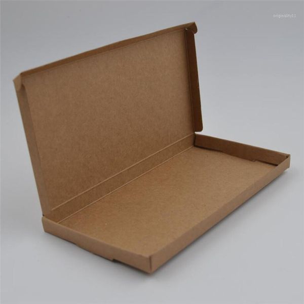 

30pcs natural brown kraft paper box black small gifts packaging box white carton paperboard wedding party diy supply packing1
