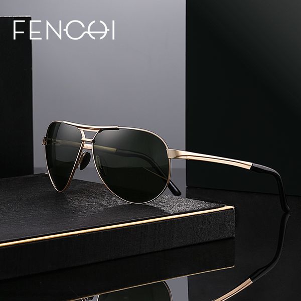 

black friday polarized men with aluminum goggles in 2020, White;black