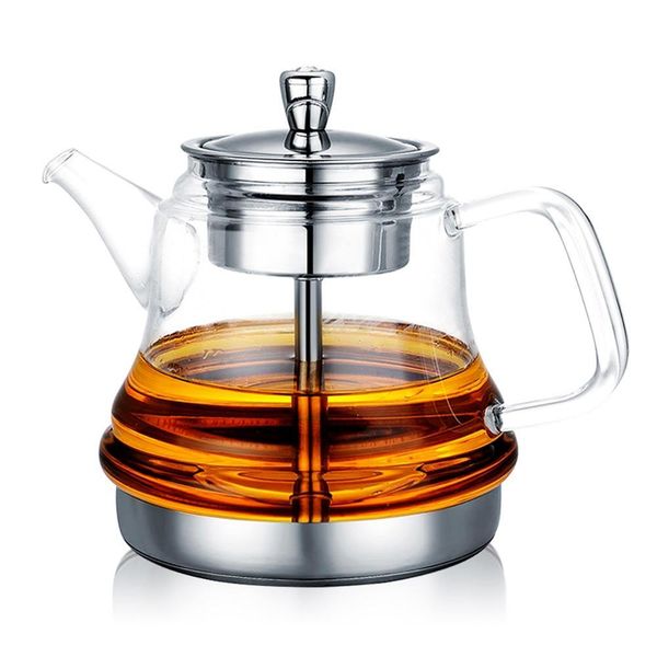 

induction cooker special pot boil tea dedicated cooker glass pot stainless steel liner kettle steam tea pot qylnkh mywjqq