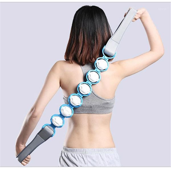 

1pcs multicolor multi-functional stimulator neck shoulder pain relieve waist back relaxation body scrubs1