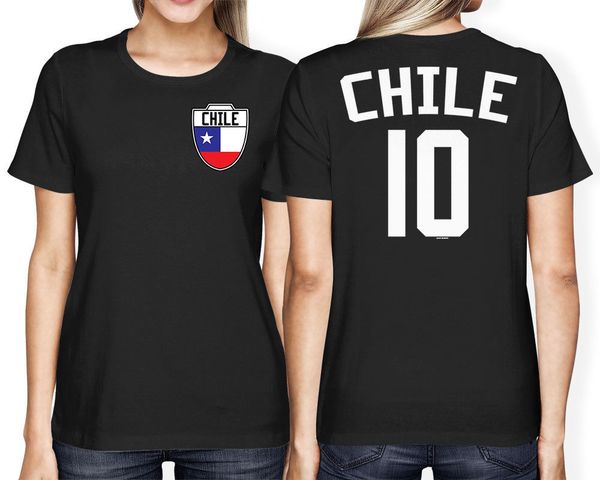 

2020 fashion chile soccers footballer crest country pride women's t-shirt tee shirt sport hooded sweatshirt hoodie