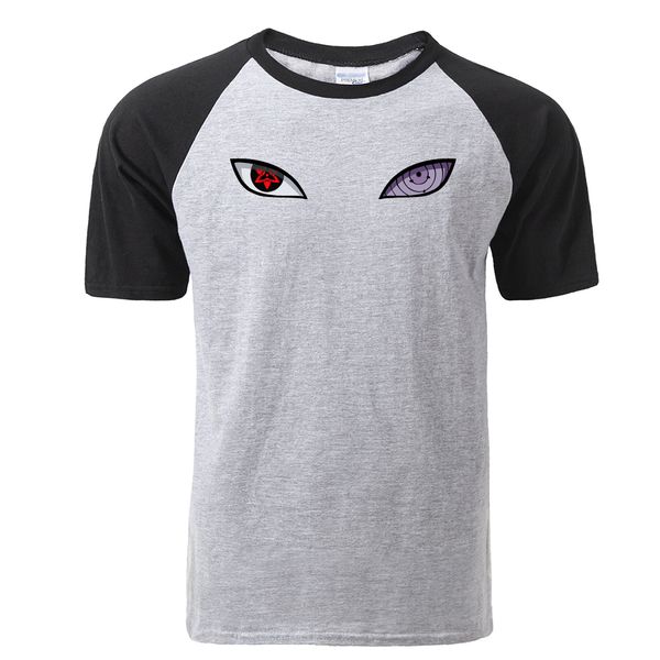 

japanese anime naruto uchiha sasuke eyes new design print summer fashion cool harajuku streetwear hooded sweatshirt hoodie men t shirt