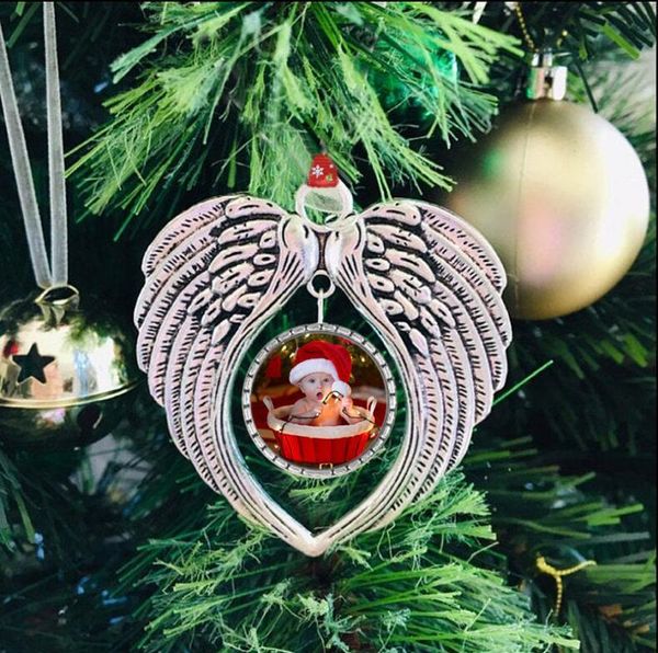

factorylf68angel shape supplies consumables blank decorations wings ornament new style wholesales christmas decorating kit creative