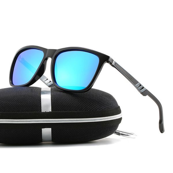 

2021 new polarized for men colorful lens aluminum magnesium spring leg fashion women sunglasses, White;black