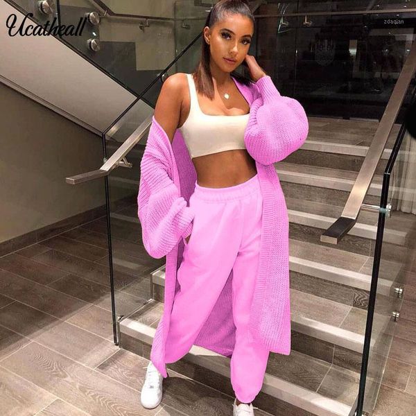 

women's knits & tees fashion women long cardigan sweater spring autumn loose sarm knitting ong coat casual cardigans 1, White