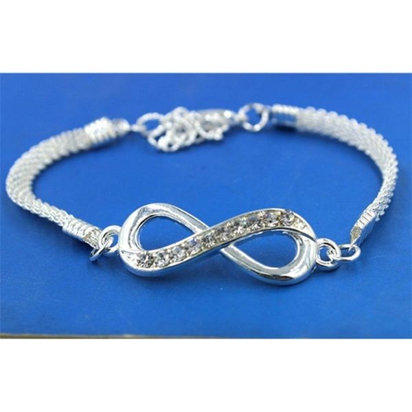 

infinity bracelet factoryrx28jewelry rhinestone men's women's