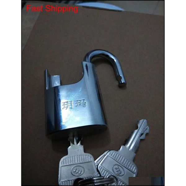 

yue ma half shrouded shackle padlock silver furniture lock with 3 keys door locks for windows ba qylftd new_dhbest