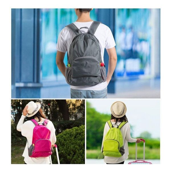 

outdoor portable large capacity foldable backpack waterproof lightweight sports folding bag portable camping hiking scho jllomw eatout