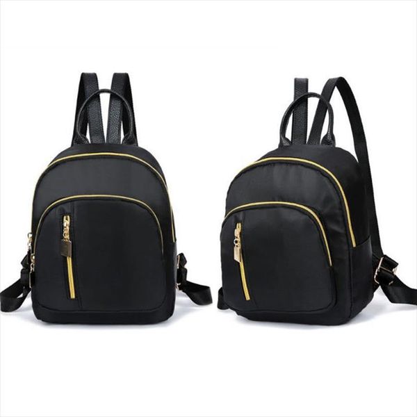 

2019 новая мода женщины девушки черный нейлон mini рюкзак travel school рюкзак сумки на ремне сумки повседневные