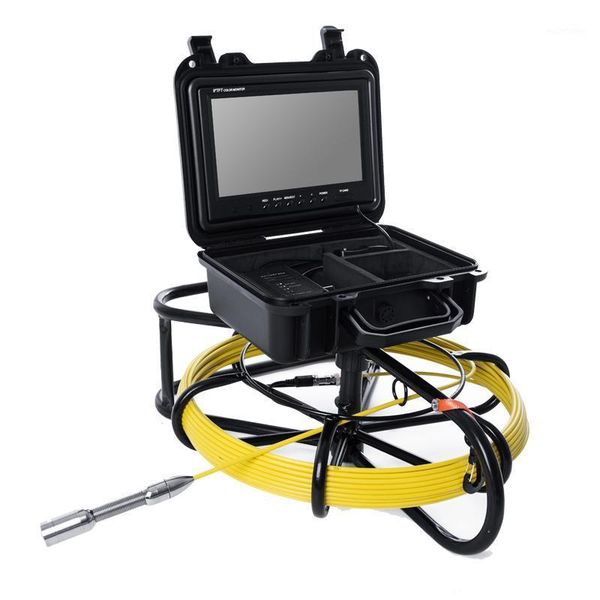 

1000tvl 23mm len pipe inspection video camera 9" tft lcd monitor 20m industrial endoscope inspection system ip68 waterproof1