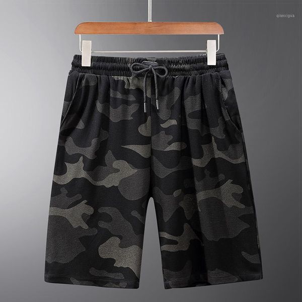 

10xl 9xl 8xl 7xl 6xl 5xl xxxxl plus size summer shorts men 2020 loose print beach bermuda man shorts casual knee length short1, White;black