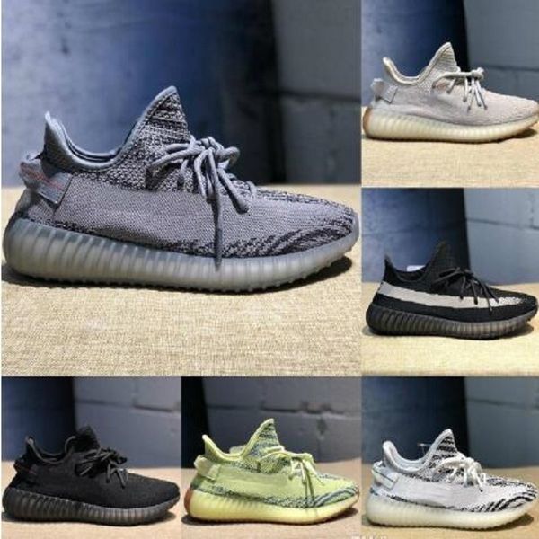 

kanye west v2 men women outdoor running shoes static black bred cream white sesame kanye west v2 shoes sports sneakers