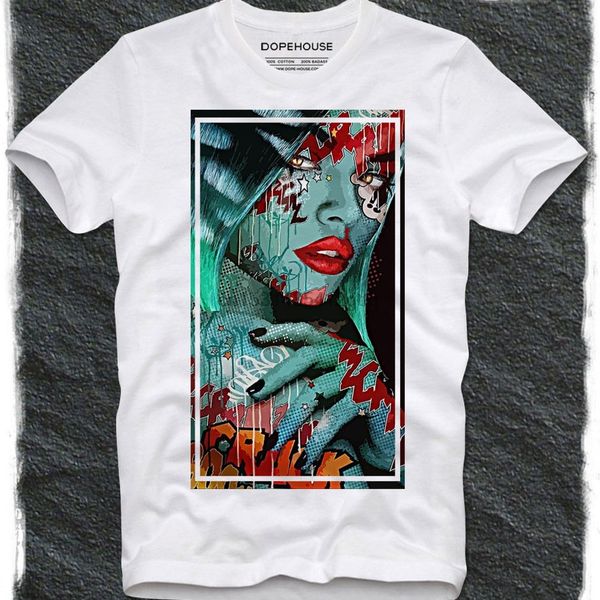 

t shirt lollipop girl pop art lichtenstein warhol art sport hooded sweatshirt hoodie
