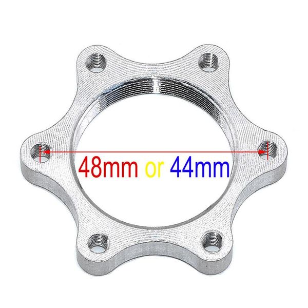 

electric scooter motorcycle bicycle bike heel threaded hubs disk disc brake rotor 6 bolt flange adapter