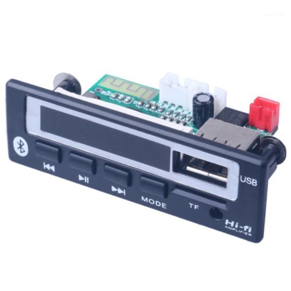 

with fm radio audio accessories bluetooth mp3 color screen usb interface plastic decoder board ir remote control card reader wav1