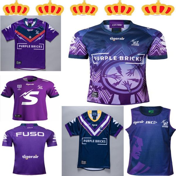 

2020 2021 melbourne storm rugby jersey home away jersey 20 21 nrl rugby league adultjerseys, Black;gray