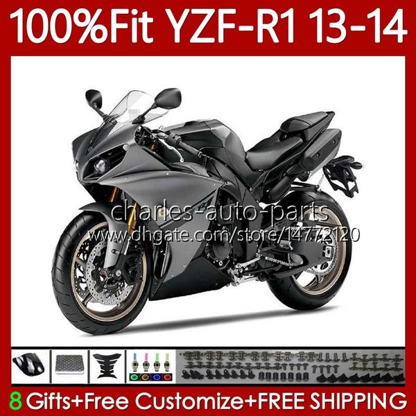 100 % passende OEM-Verkleidungen für Yamaha YZF-R1 YZF R 1 1000 CC YZFR1 13 14 MOTO-Karosserie 94Nr