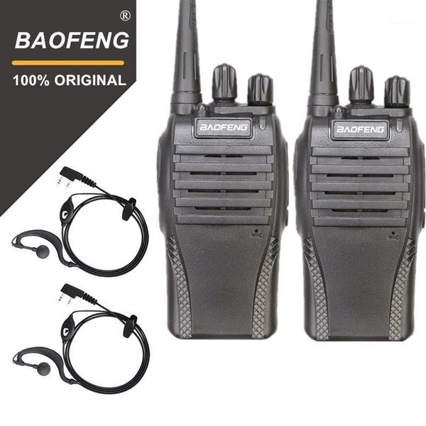 

2pcs baofeng bf-999s uhf l communicator handheld transceiver cb radio 999s radio walky talky1