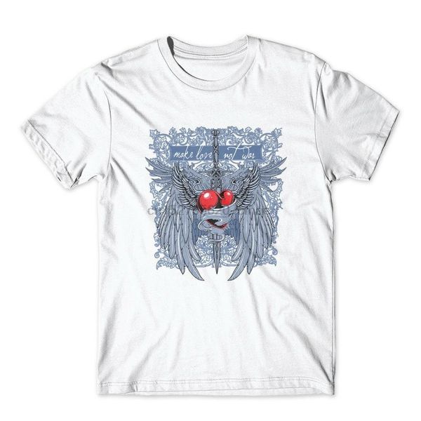 

make love not war t-shirt. 100% cotton premium graphic tee new(1) sport hooded sweatshirt hoodie