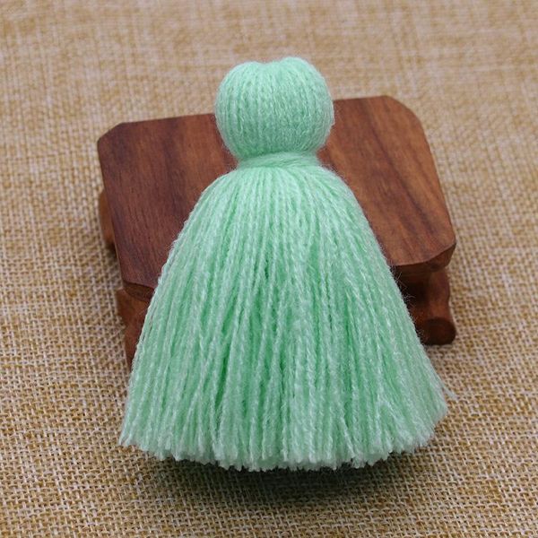 

6pcs 8cm woolen yarn fat tassels diy earrings necklace decor accessories home curtain garment sewing fabric crafts tassel fringe h jllhvr
