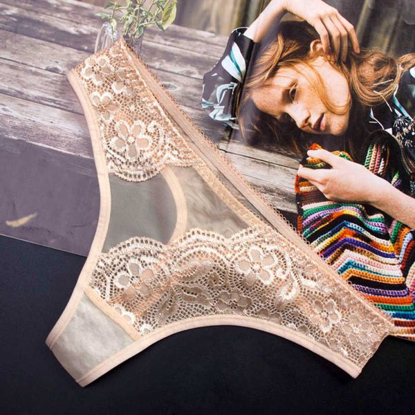 

1pc seamless underwear g string women t lace panties panty women's briefs lingerie thong woman new arrival, Black;pink