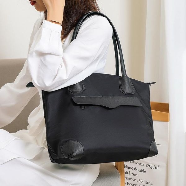 

oxford buttote bag ladies bag 2020 new large-capacity one-shoulder messenger commuter dumpling handbag