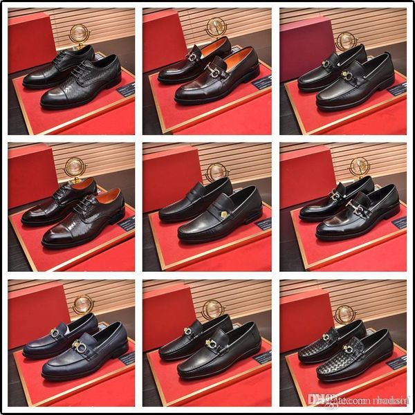 

61 men pu leather fashion shoes low heel loafers shoe dress shoes brogue shoes spring ankle boots vintage classic male casual 33, Black