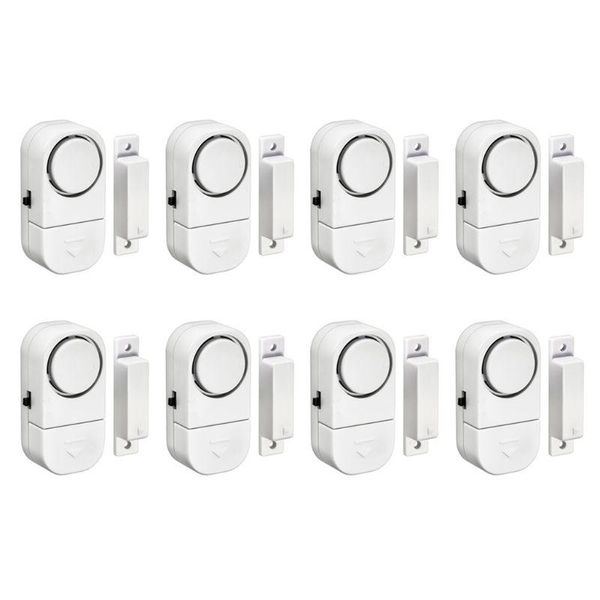 

wireless window door burglar security warning alarm system magnetic sensor