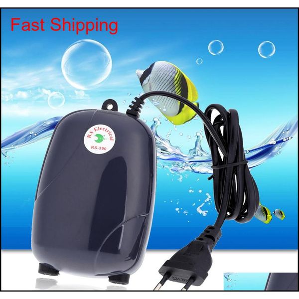 

new 5w 220v aquarium air pumps ultra silent high output energy efficient fish tank oxygen airpump piscine aq qylevj packing2010