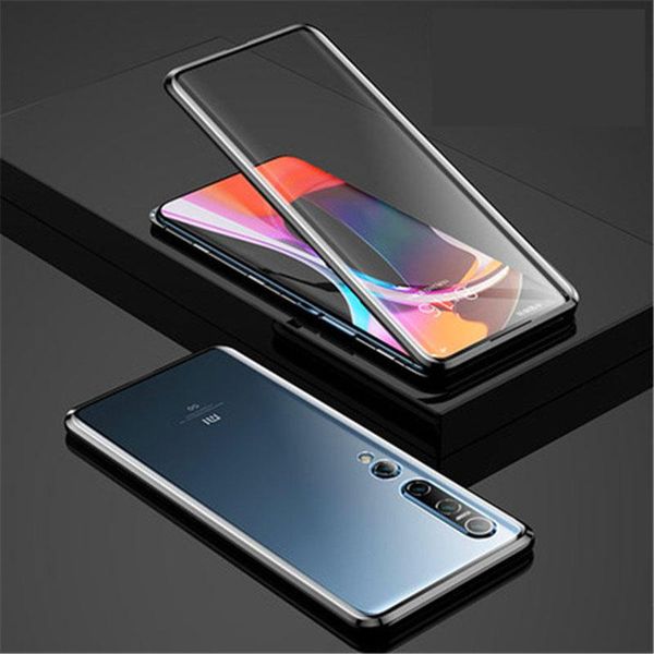 

metal magnetic case for mi xiaomi 10 9t pro f1 a3 lite note10 pro phone case for redmi 10x 9 9a h jllfmg