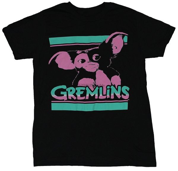 

sport 2020 new gremlins mens t-shirt - pink and blue pastel colored gizmo image