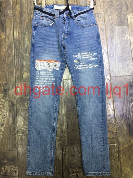 

new arrival designer mens jeans paint style slim-leg jeans fashion mens jeans slim motorcycle biker causal hip hop us sz 29-40, Blue