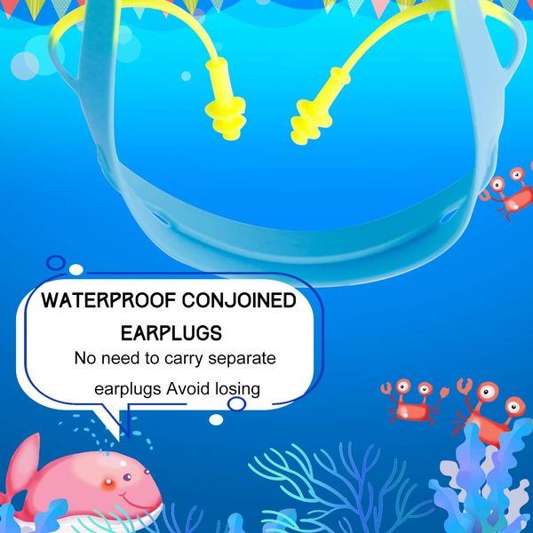 

новые плавательные очки дети cap беруши зажим для носа туман ув защиты силикона бассейн плавать очки для малышей мальчики sqcmkp home2006