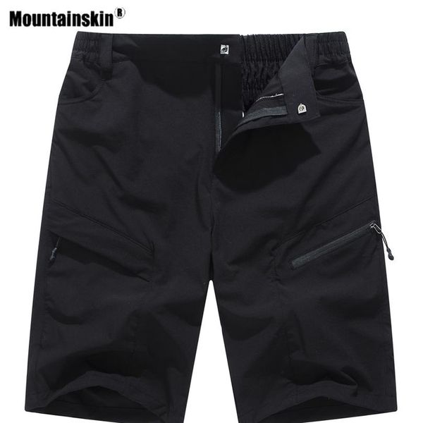 

mountainskin men's quick dry breathable summer hiking shorts outdoor sports trekking running camping fishing climbing ma bbyree, Black;white