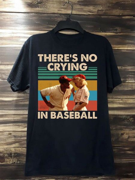 

there's no crying in baseball classic black t shirt, gift for friends. cool gift personality tee shirt sport hooded sweatshirt hoodie