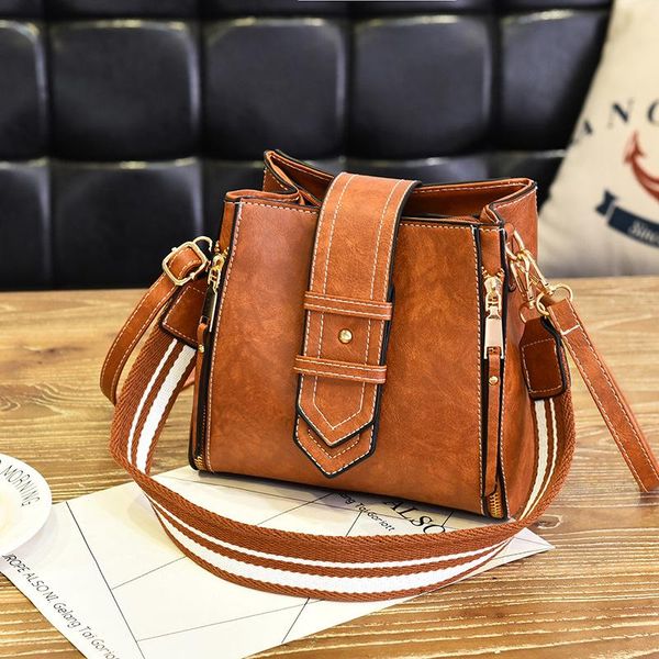 

new retro portable bucket bag shoulder/ crossbody bag