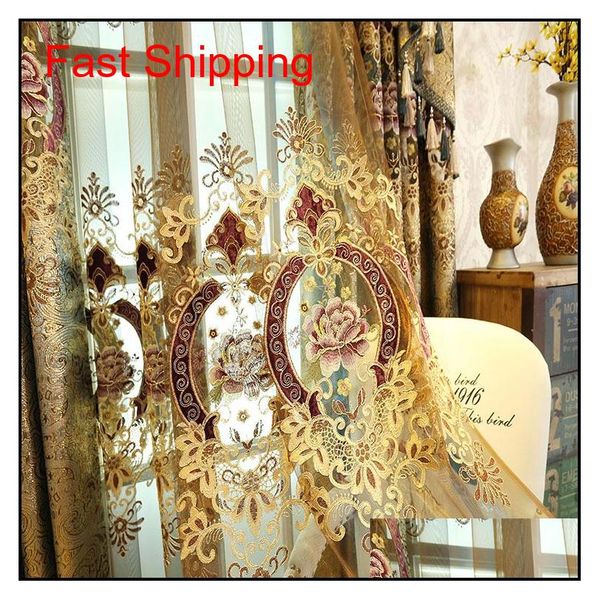 

modern european-style water-soluble embroidery curtains for living d jllqrp hairjersey