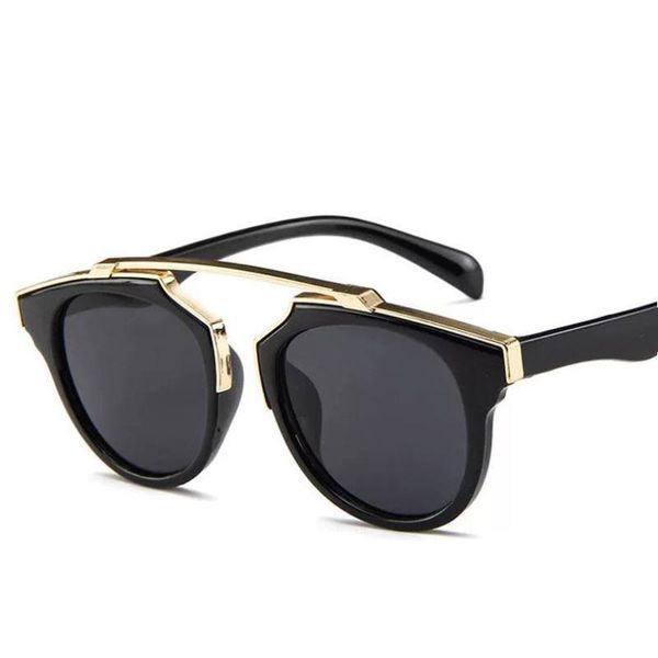 

japanese generation baby anti radiation glasses sunglasses children fashion boys and girls versatile multicolor trend, White;black