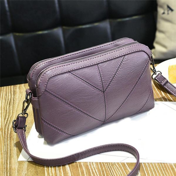 

women handbag luxury messenger bag soft pu leather shoulder bag fashion solid color ladies bags female bolsas 2020 high quality