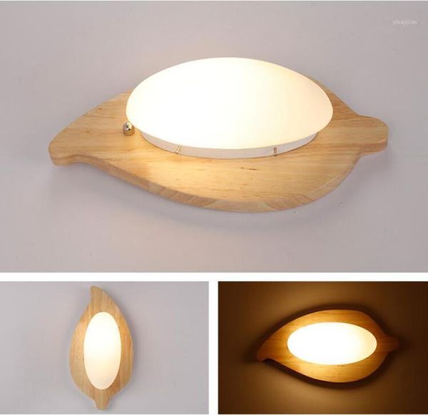 

nordic room bedside lamp modern chinese style wood wall light balcony lighting japanese woodden lights decoration1