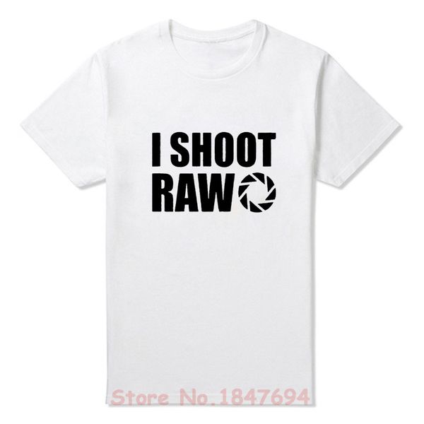 

new summer style i shoot raw t-shirt funny pgrapher tee gift t shirt men casual short sleeve tees sport hooded sweatshirt hoodie